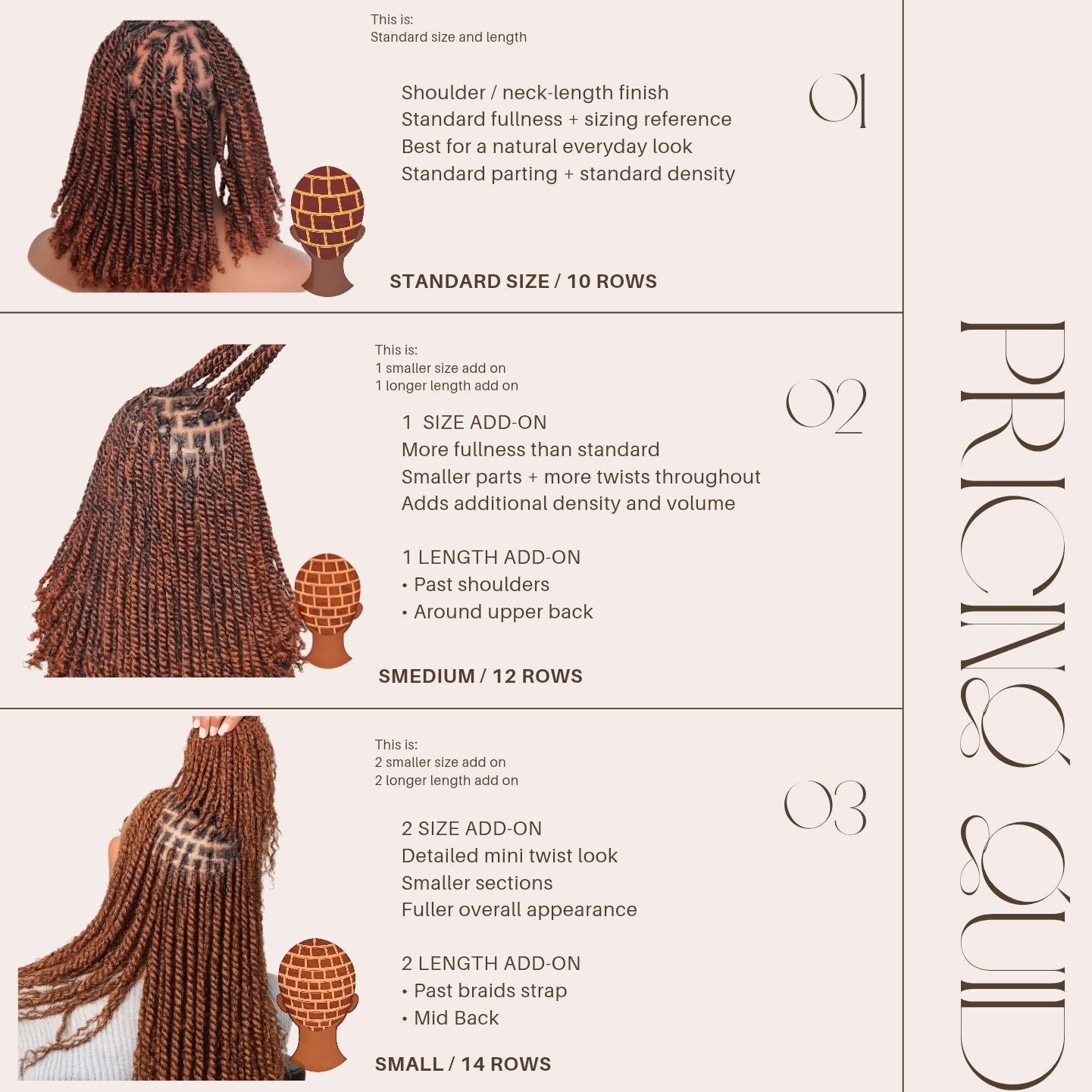 Human Hair Mini Twists