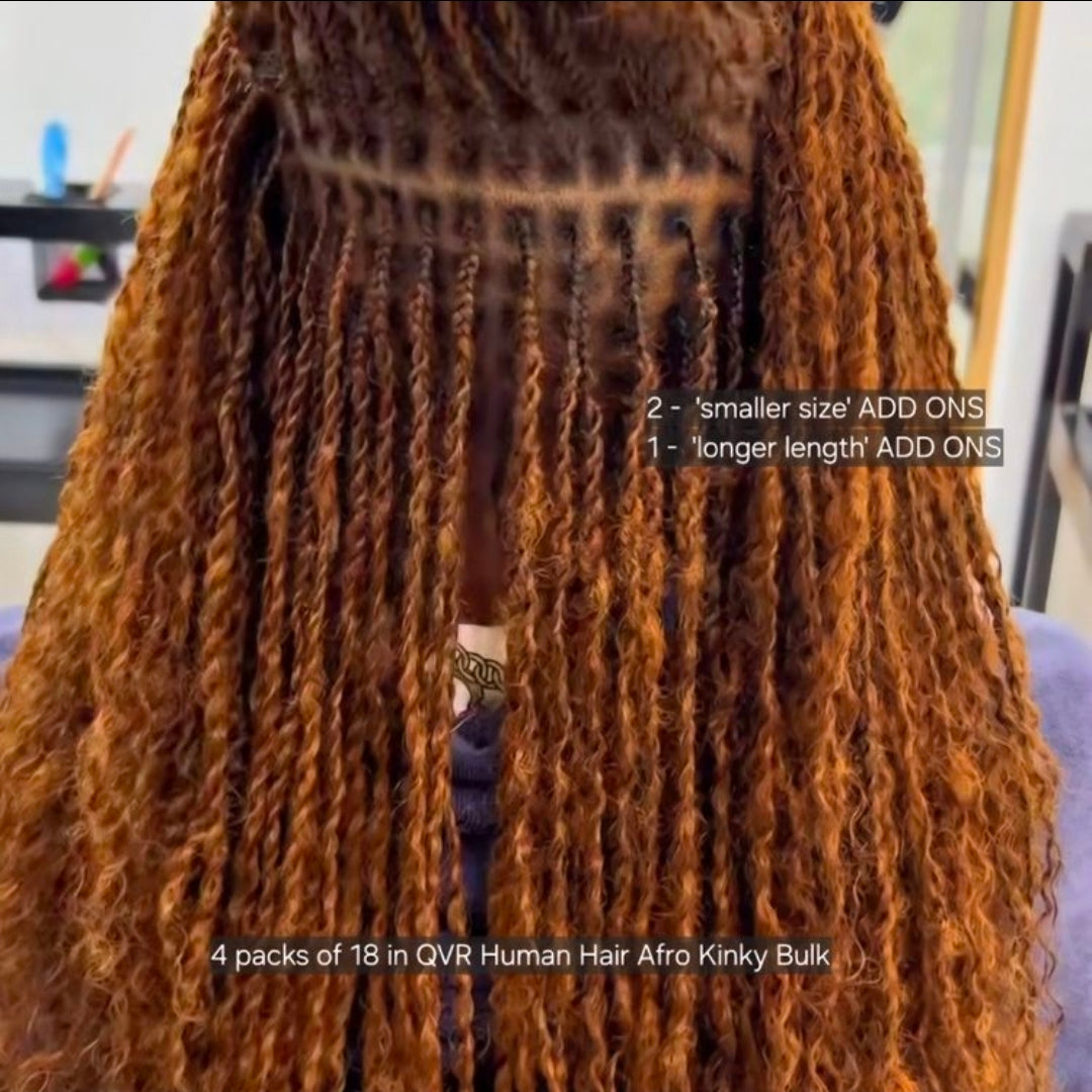 Human Hair Micro Twists