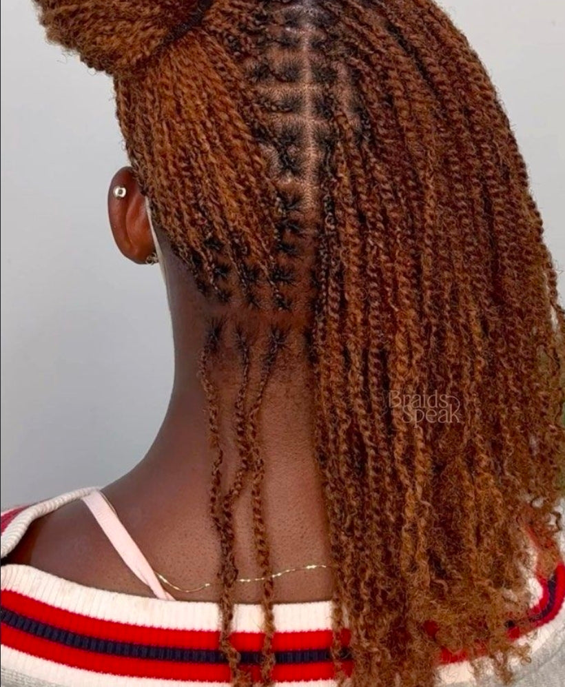 Human Hair Micro Twists